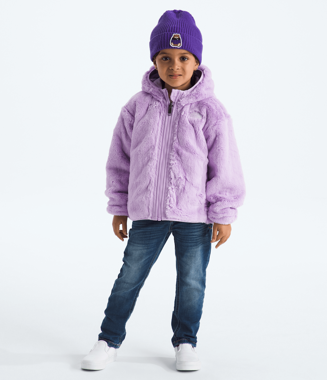 Girls’ Reversible Shasta Full-Zip Hooded Jacket - The North Face