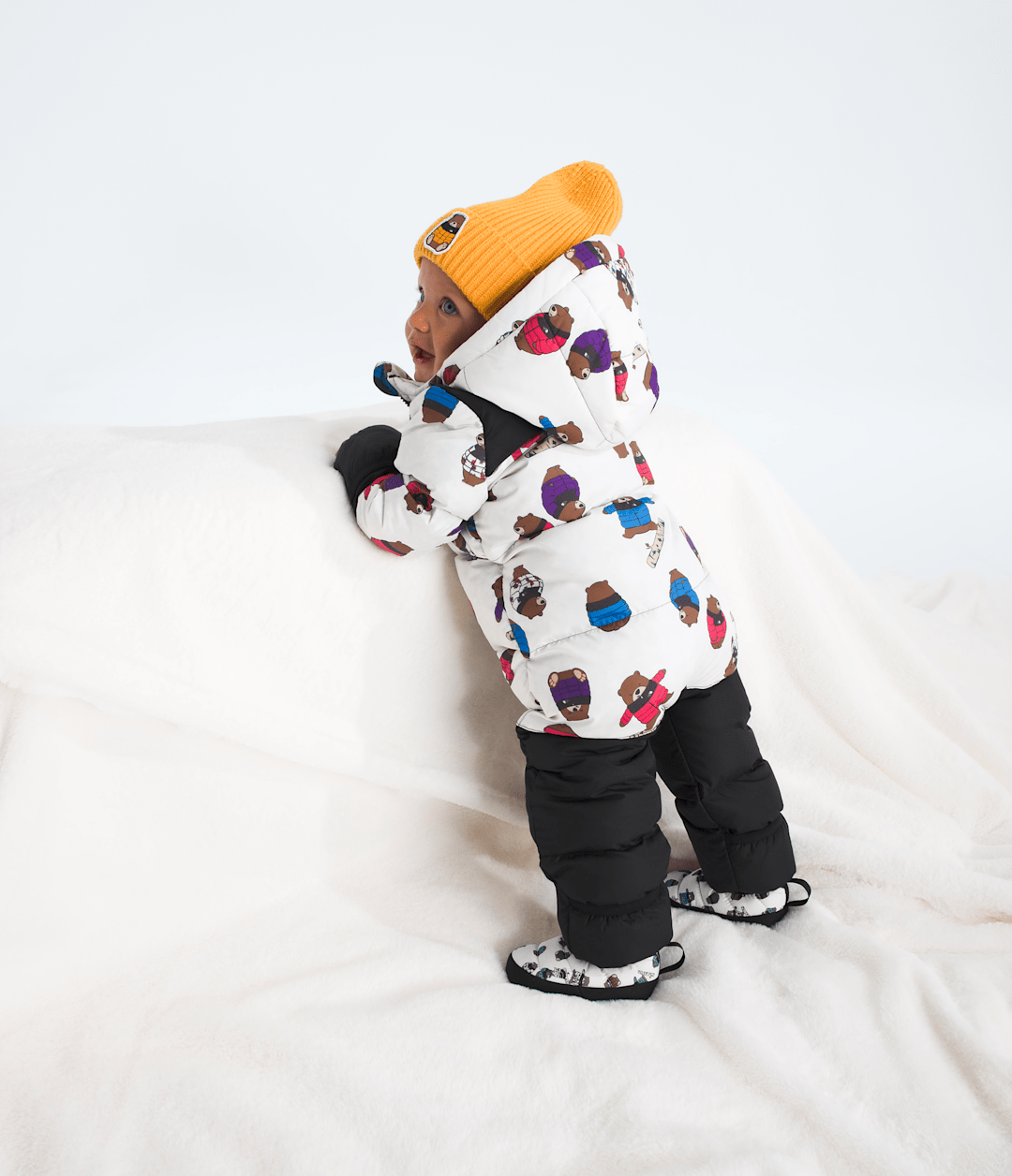 Baby 1996 Retro Nuptse One-Piece—Print - The North Face