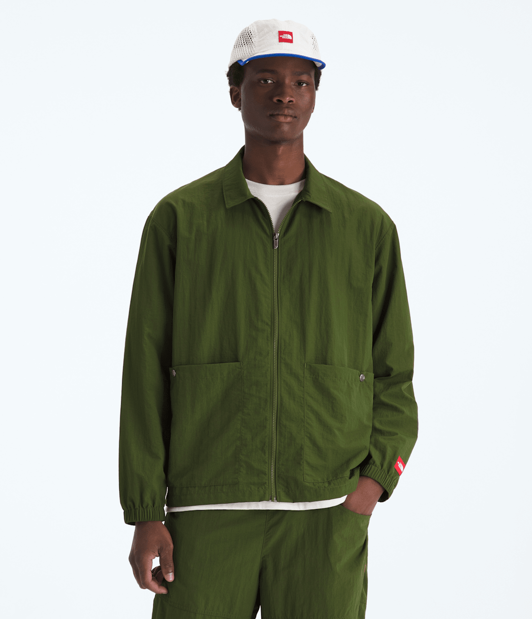 Men’s TNF™ Red Box Nylon Long-Sleeve Shirt - The North Face