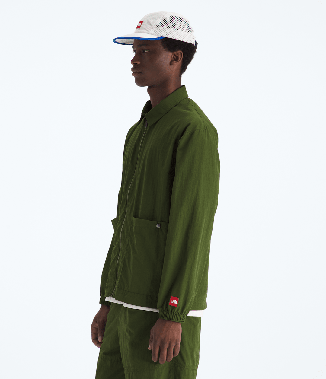 Men’s TNF™ Red Box Nylon Long-Sleeve Shirt - The North Face