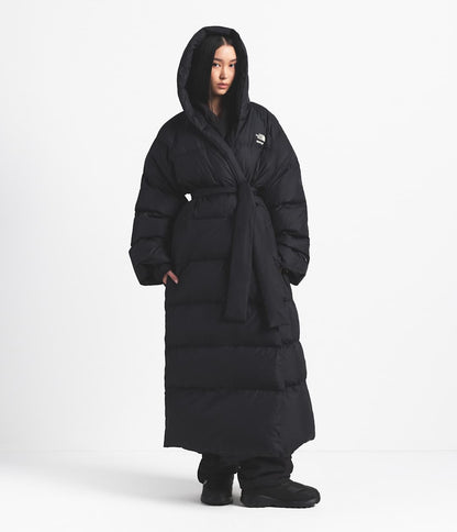 The North Face X SKIMS Women's Nuptse Wrap Parka - The North Face