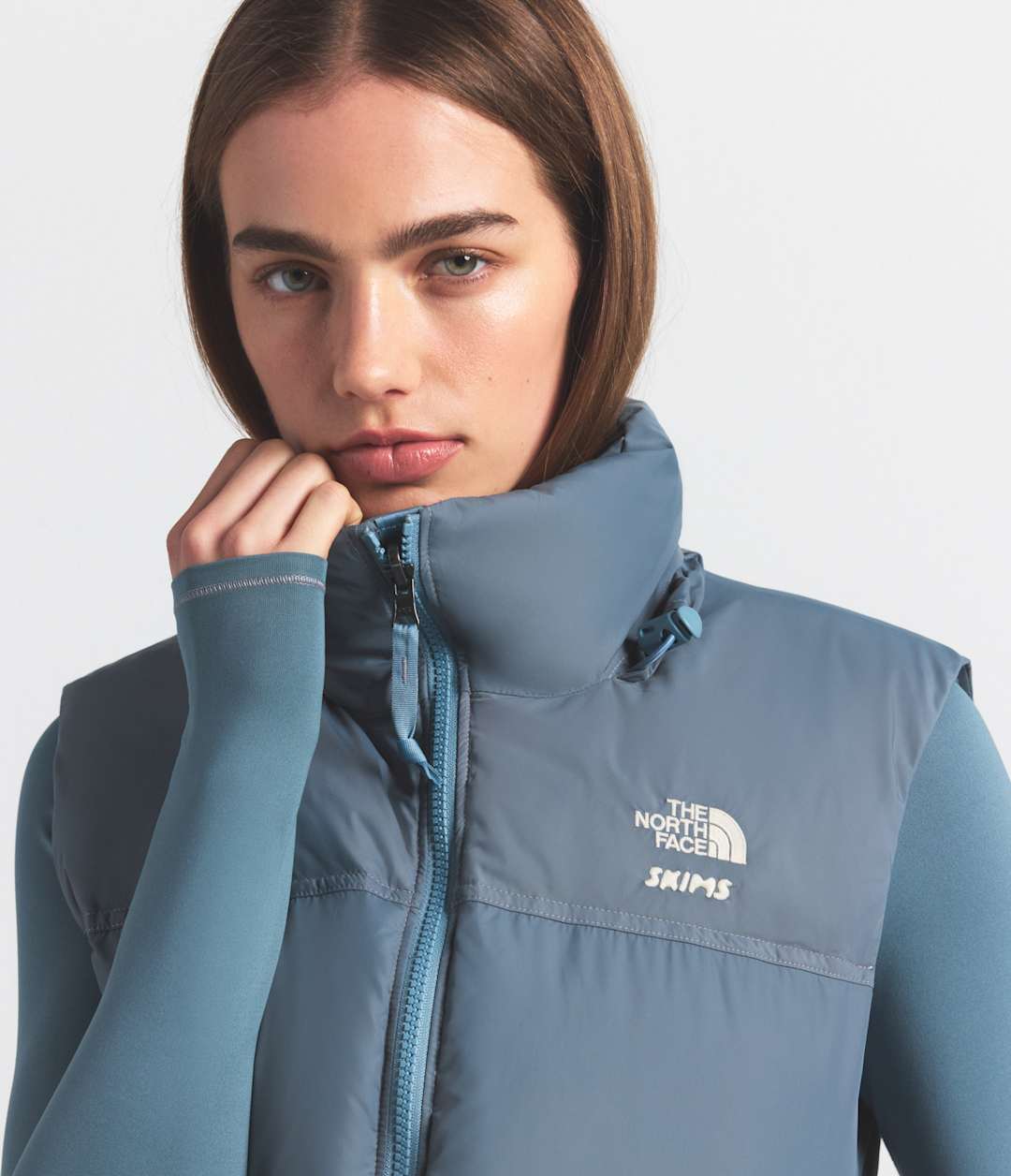 The North Face X SKIMS 1996 Nuptse Vest - The North Face