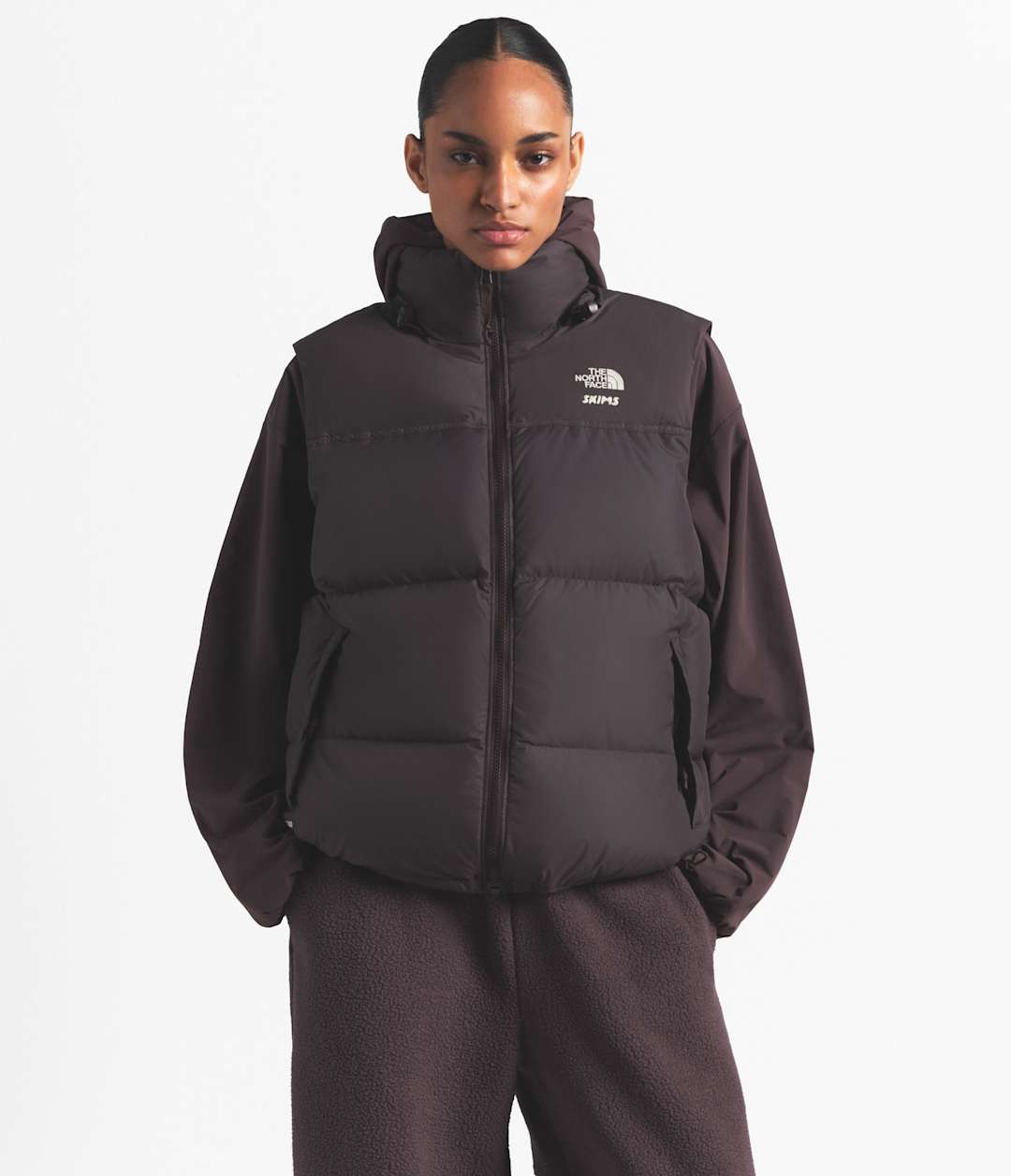 The North Face X SKIMS 1996 Nuptse Vest - The North Face