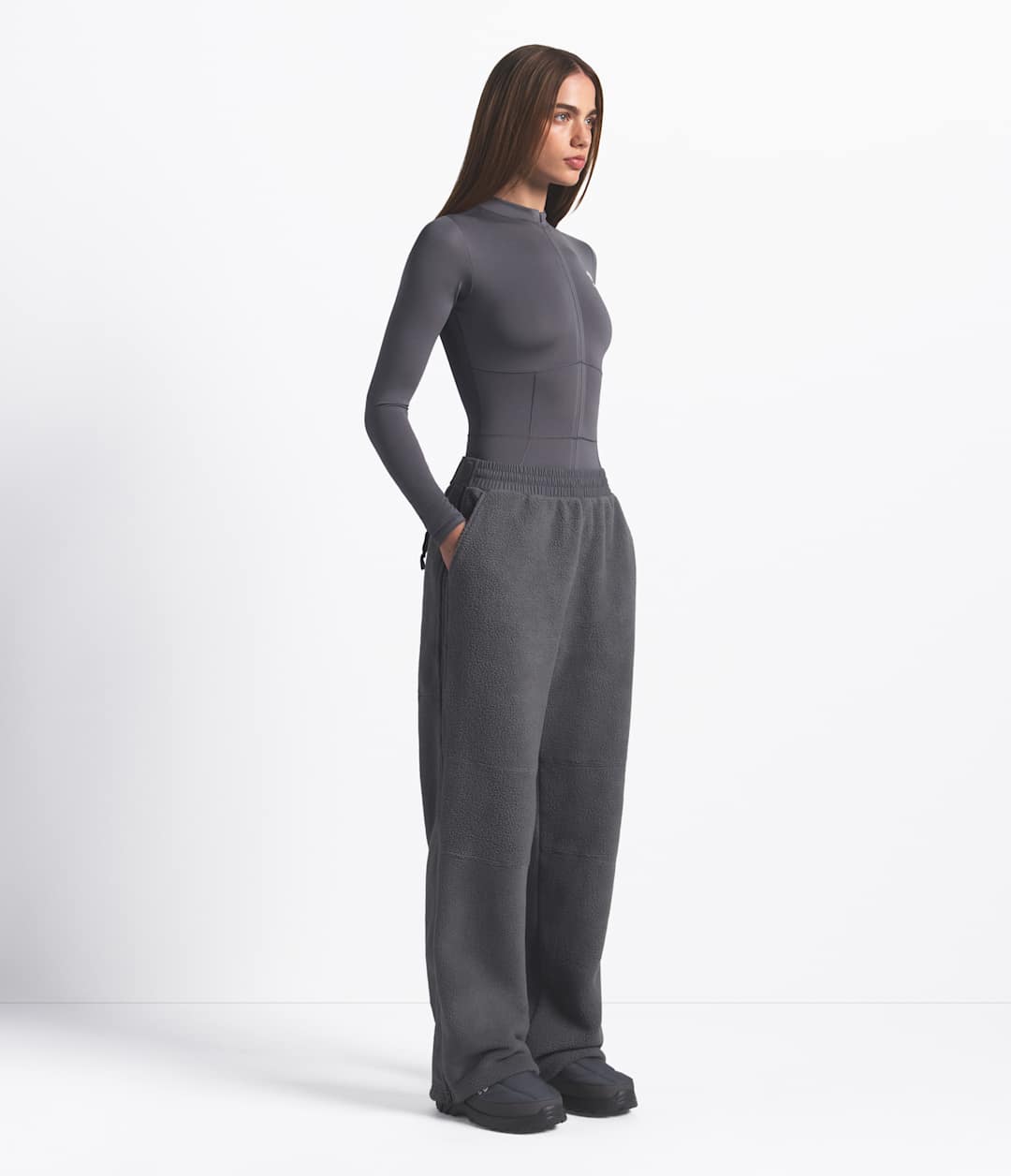 The North Face X SKIMS 1995 Denali Fleece Straight Leg Pant - The North Face