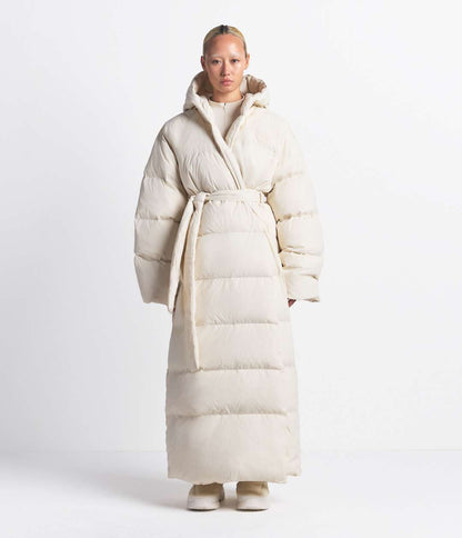 The North Face X SKIMS Women's Nuptse Wrap Parka - The North Face