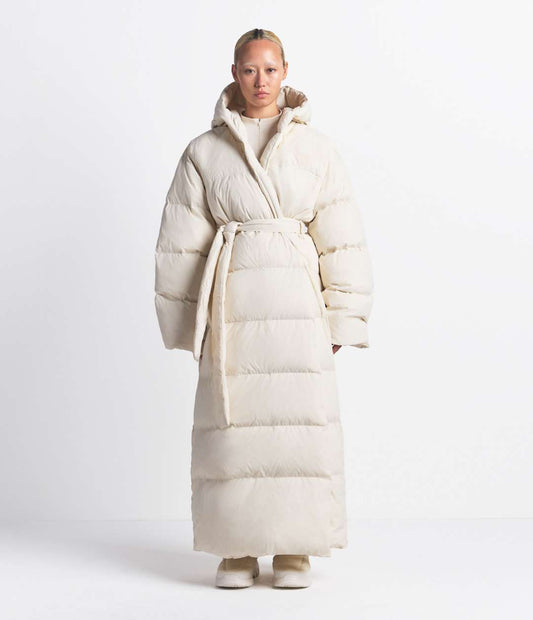 The North Face X SKIMS Women's Nuptse Wrap Parka - The North Face