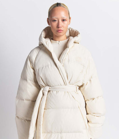 The North Face X SKIMS Women's Nuptse Wrap Parka - The North Face