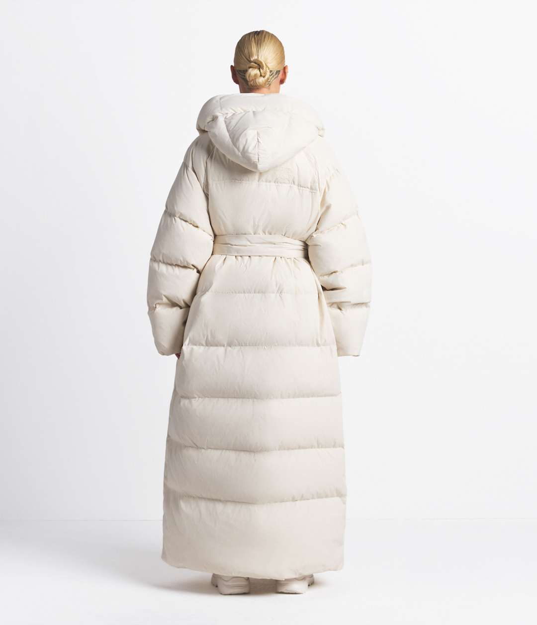 The North Face X SKIMS Women's Nuptse Wrap Parka - The North Face