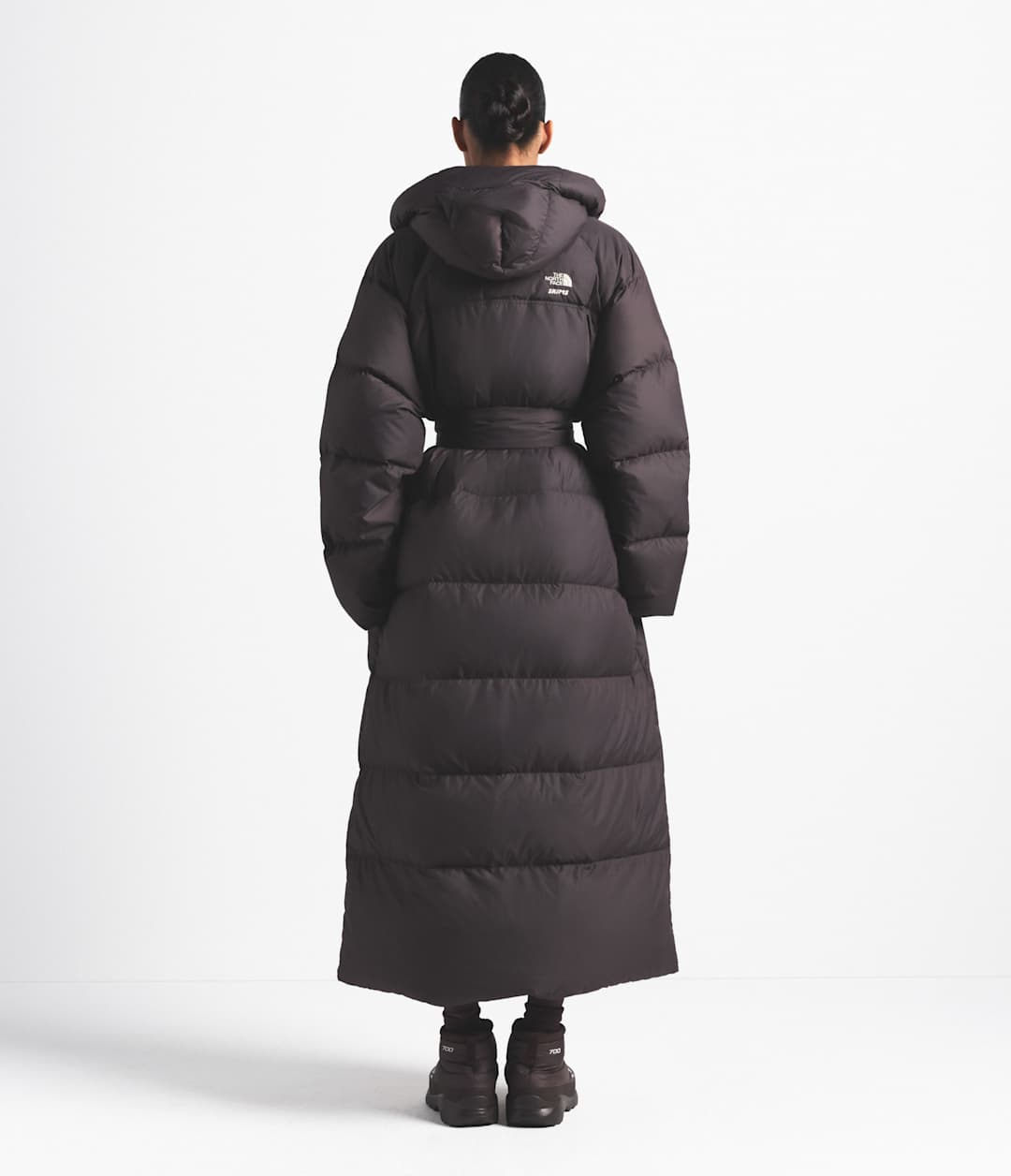 The North Face X SKIMS Women's Nuptse Wrap Parka - The North Face