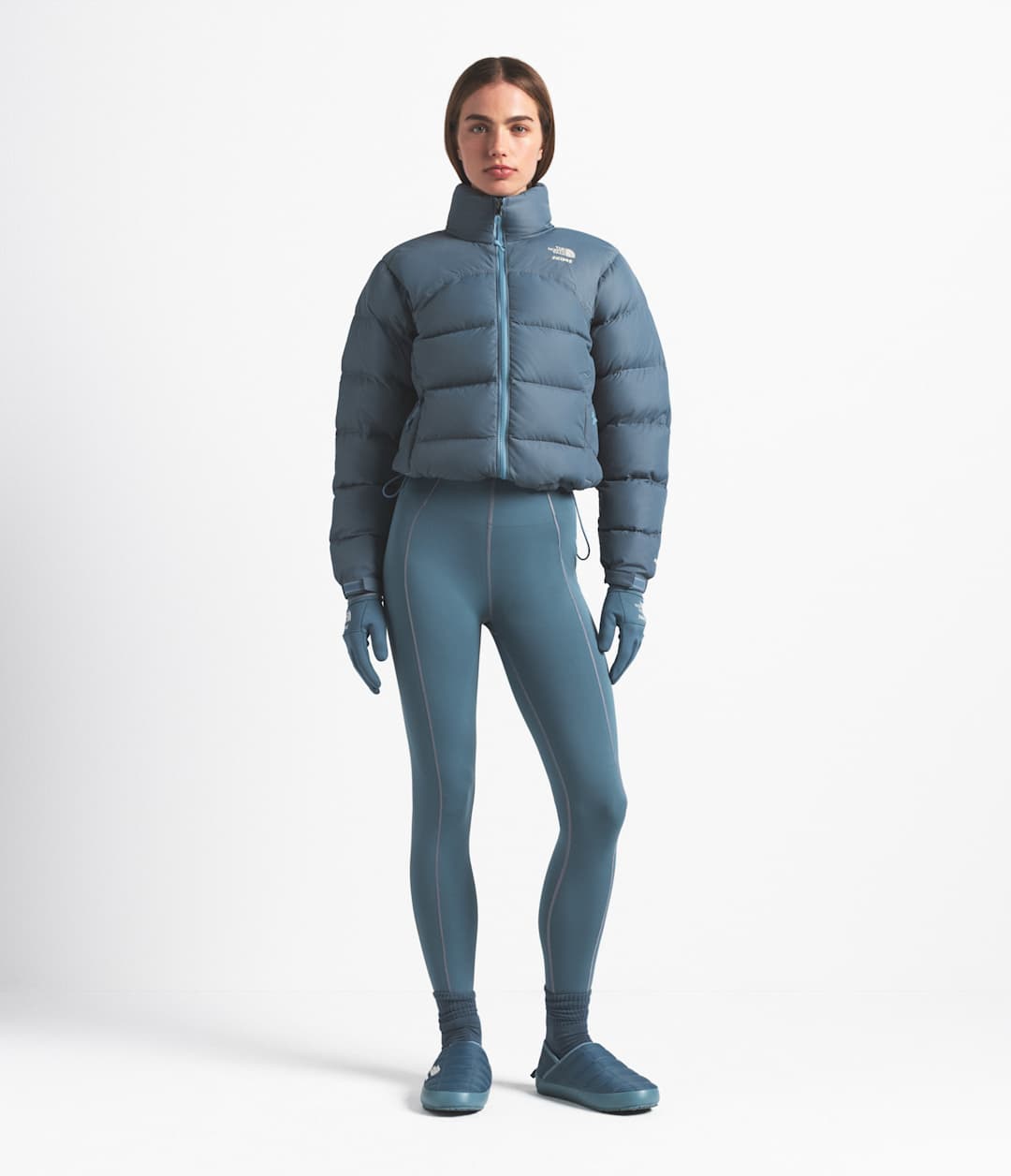 The North Face X SKIMS Women's 2000 Retro Nuptse Jacket - The North Face