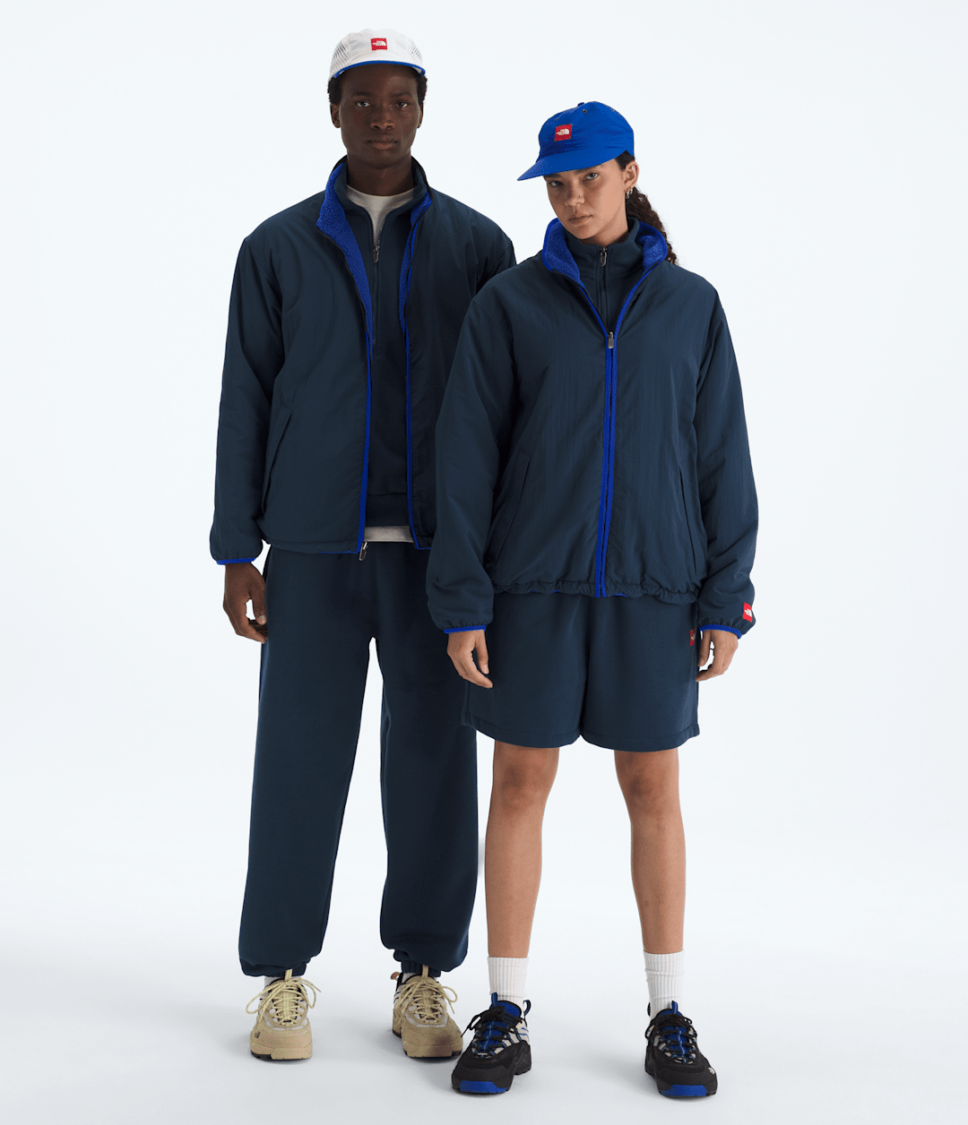 Men’s TNF™ Red Box Reversible Fleece Jacket - The North Face