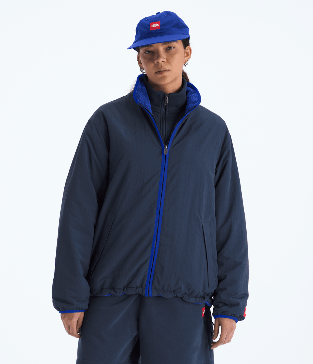 Men’s TNF™ Red Box Reversible Fleece Jacket - The North Face