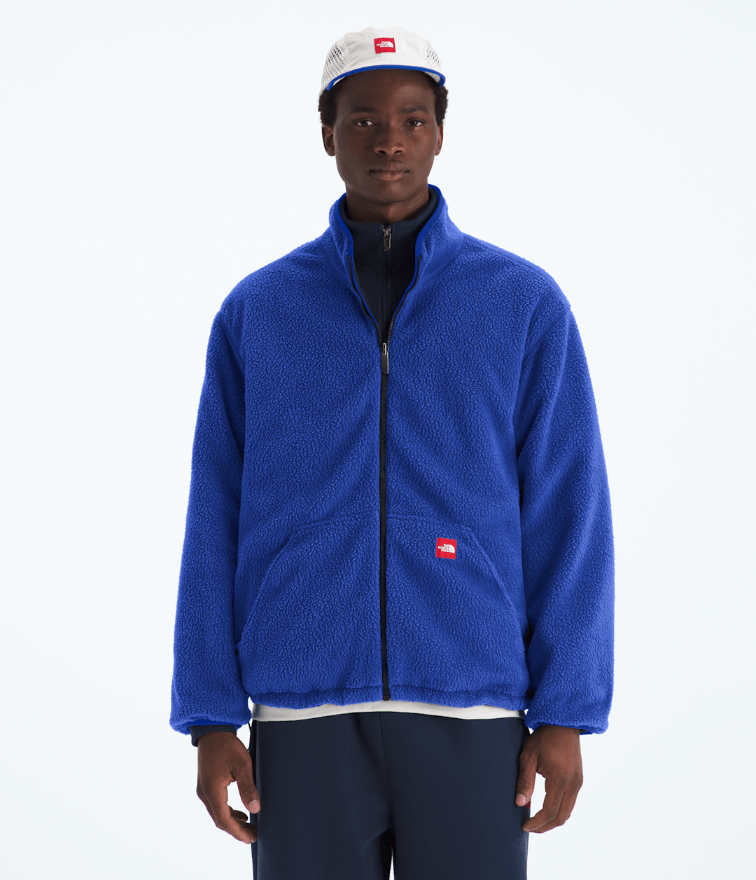 Men’s TNF™ Red Box Reversible Fleece Jacket - The North Face