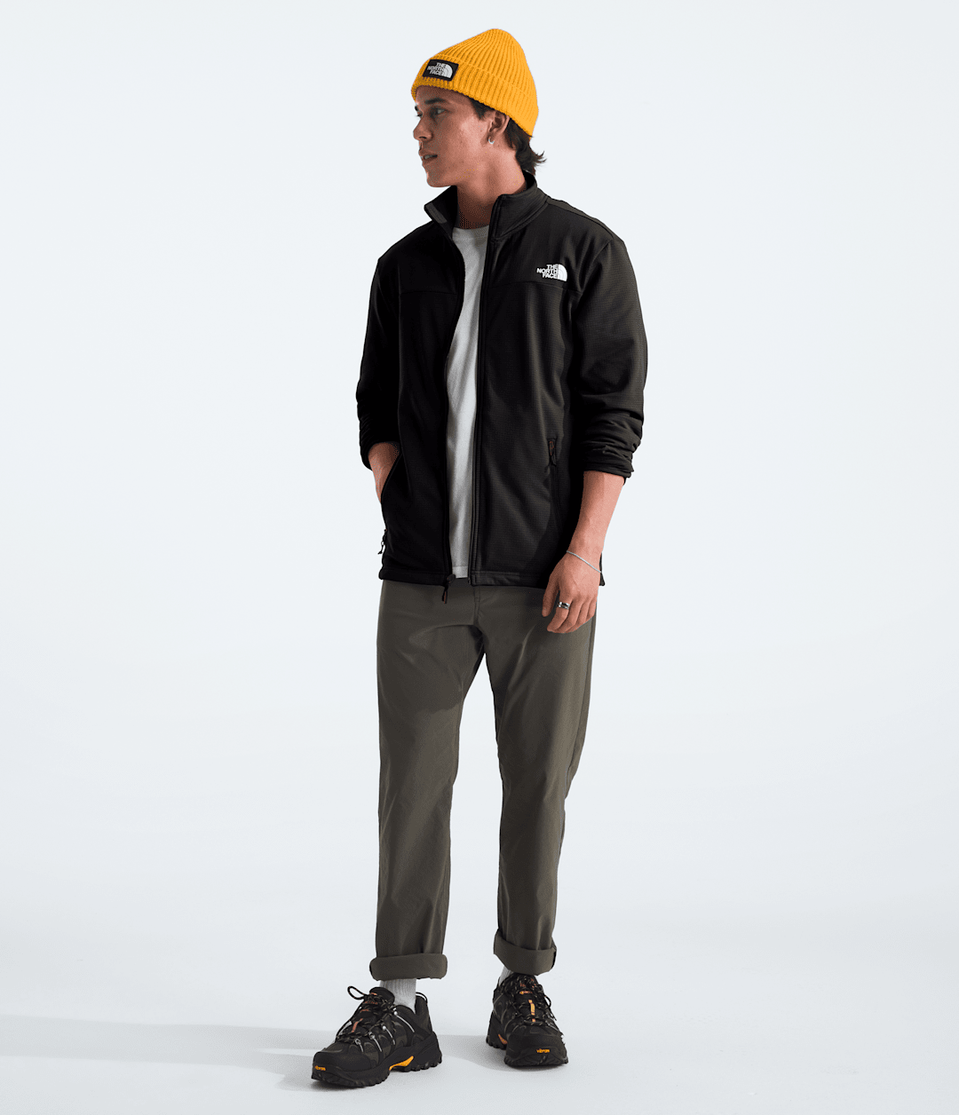 Men’s Cedar Trail Grid Fleece Full-Zip Jacket - The North Face