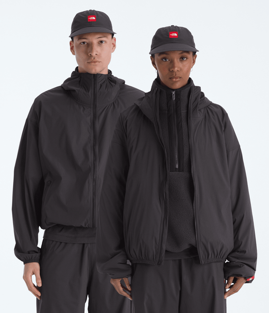 Men’s TNF™ Red Box Packable Hooded Wind Jacket - The North Face