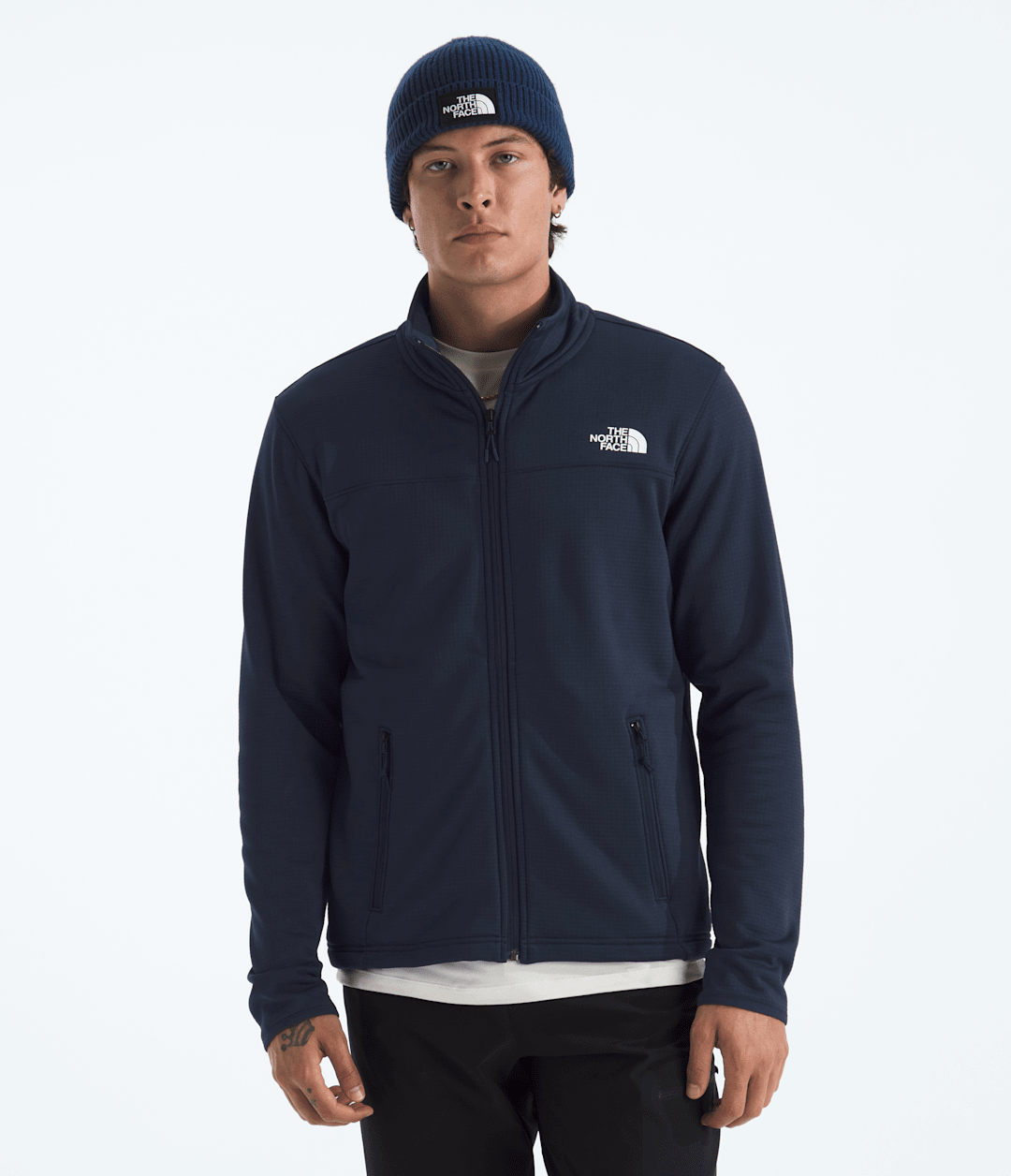 Men’s Cedar Trail Grid Fleece Full-Zip Jacket - The North Face