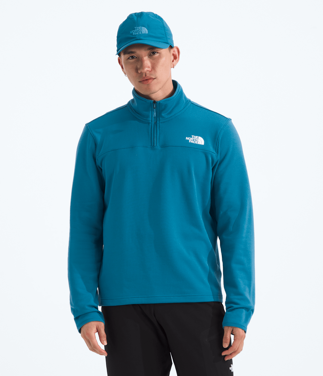 Men’s Cedar Trail Grid Fleece ¼-Zip - The North Face