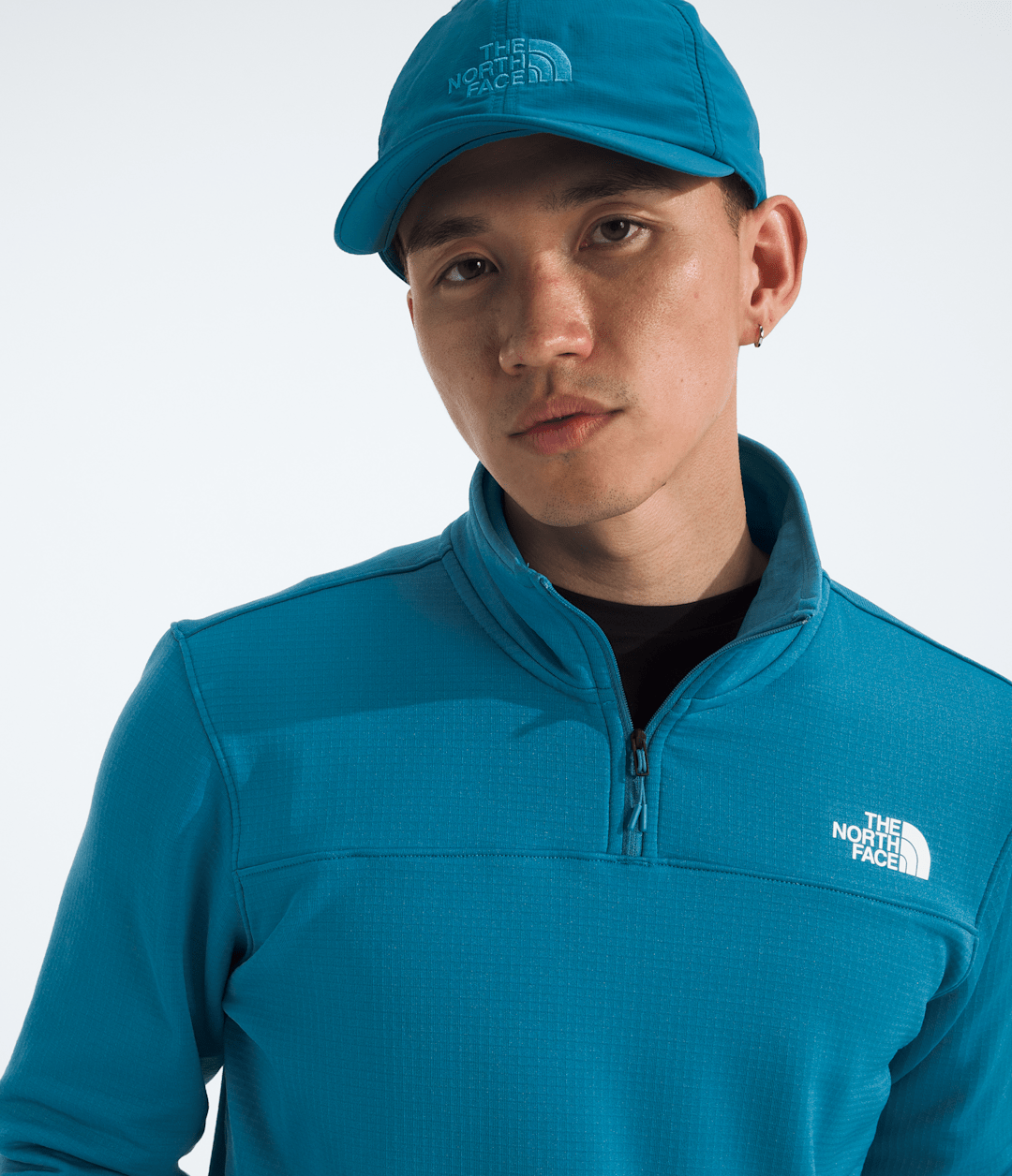 Men’s Cedar Trail Grid Fleece ¼-Zip - The North Face