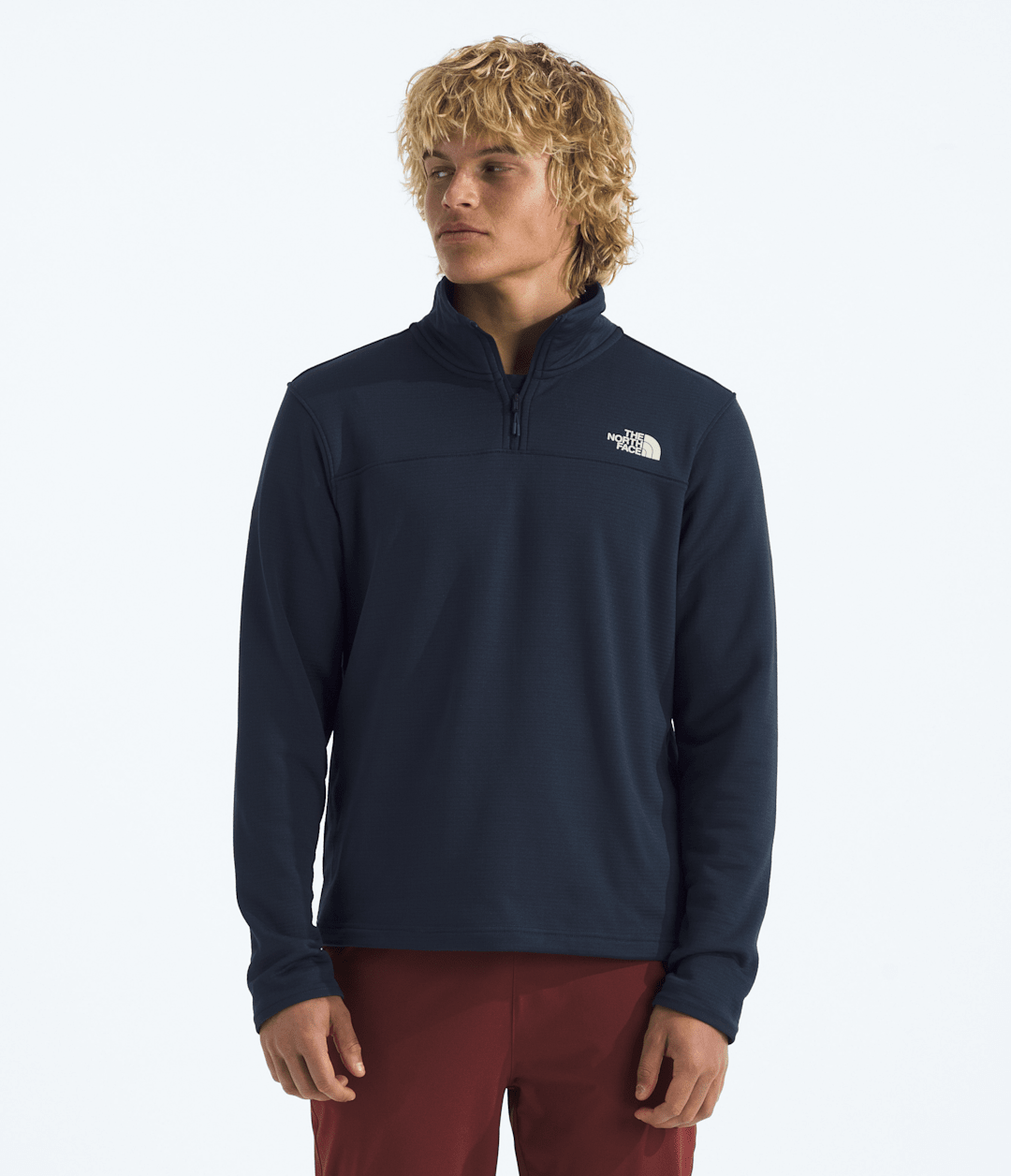 Men’s Cedar Trail Grid Fleece ¼-Zip - The North Face
