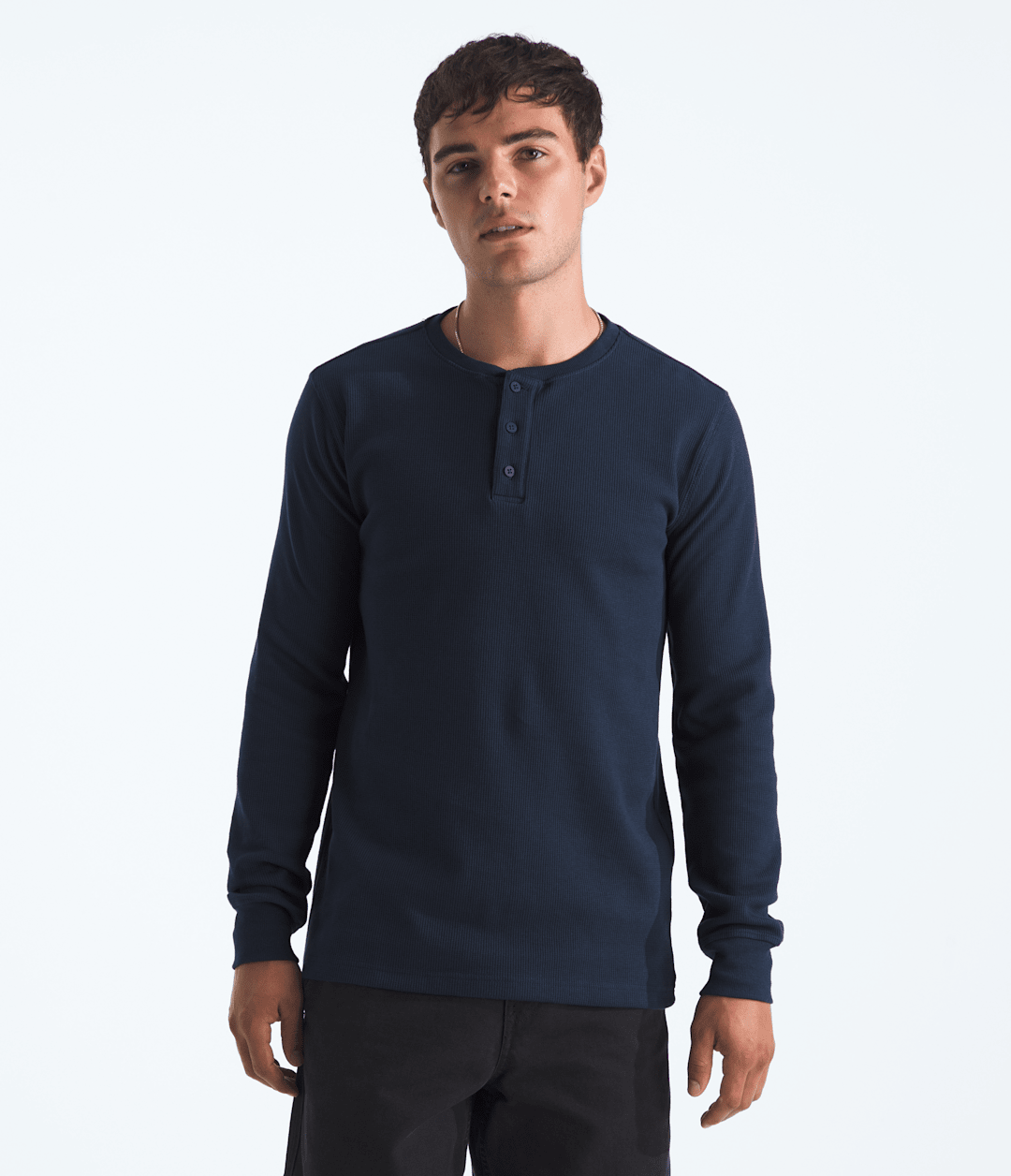 Men’s Waffle Long-Sleeve Henley - The North Face