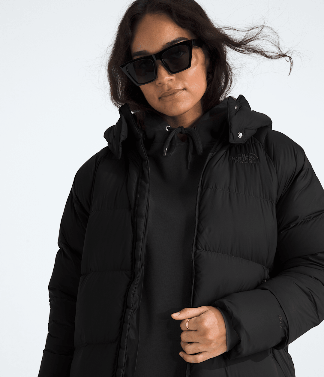 Women’s Hydrenalite™ City Long Down Hooded Parka - The North Face