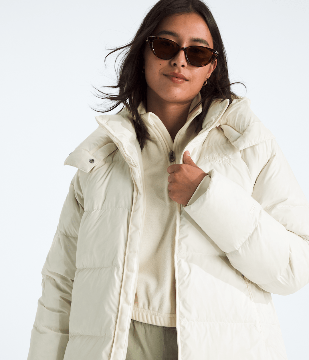 Women’s Hydrenalite™ City Long Down Hooded Parka - The North Face