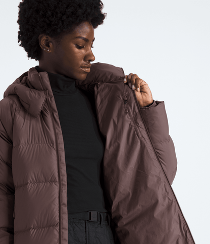 Women’s Hydrenalite™ City Long Down Hooded Parka - The North Face