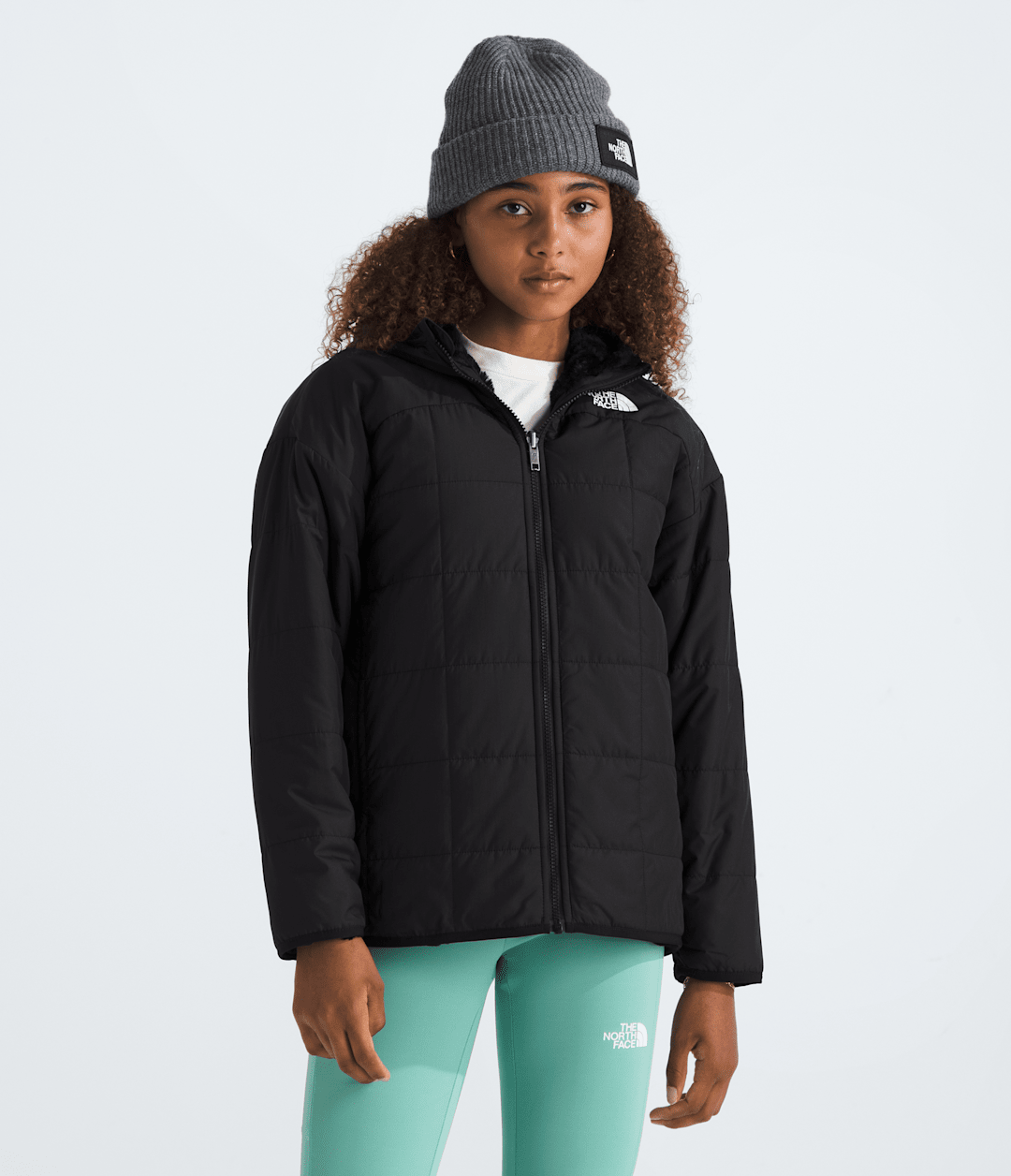 Girls’ Reversible Shasta Short Parka - The North Face