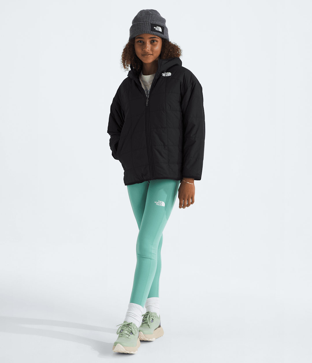 Girls’ Reversible Shasta Short Parka - The North Face