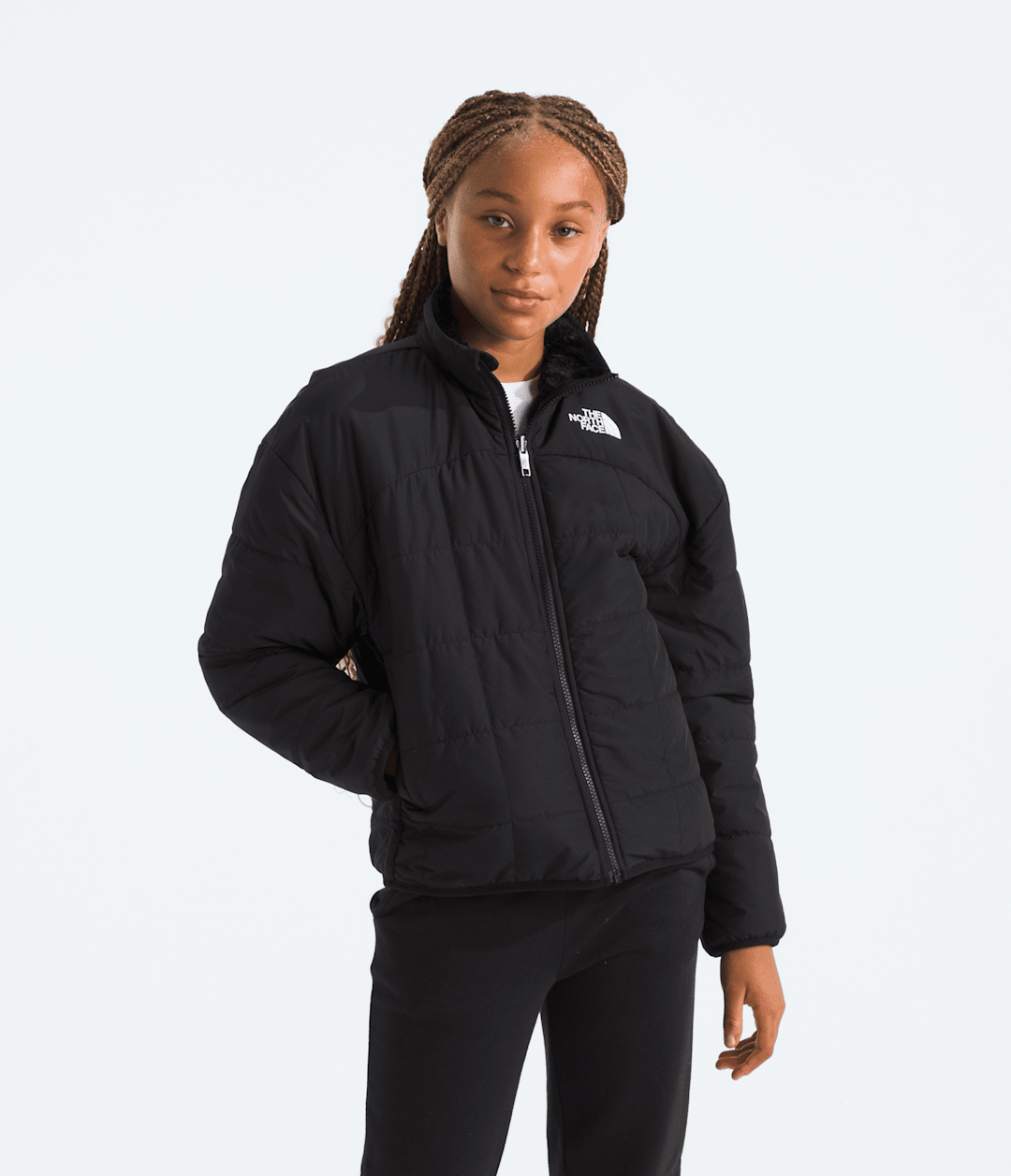 Girls’ Reversible Shasta Full-Zip Jacket - The North Face