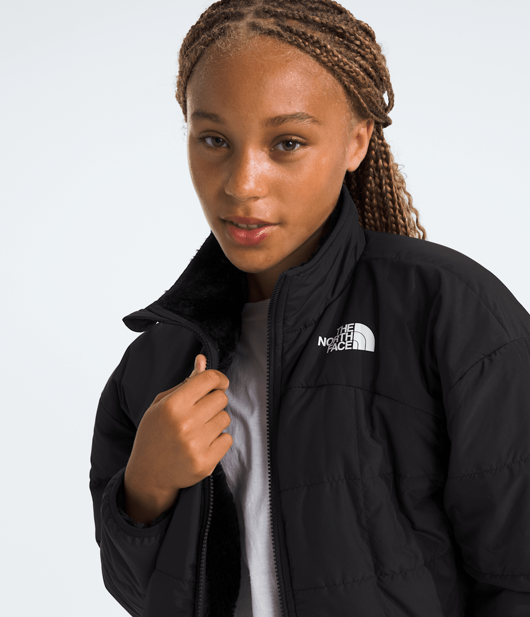 Girls’ Reversible Shasta Full-Zip Jacket - The North Face