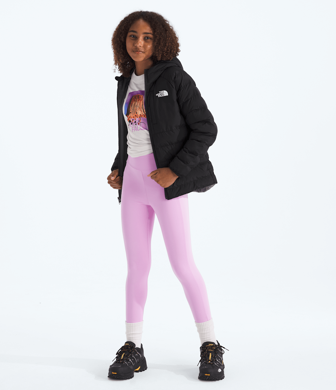 Girls’ Reversible Perrito Hooded Jacket - The North Face
