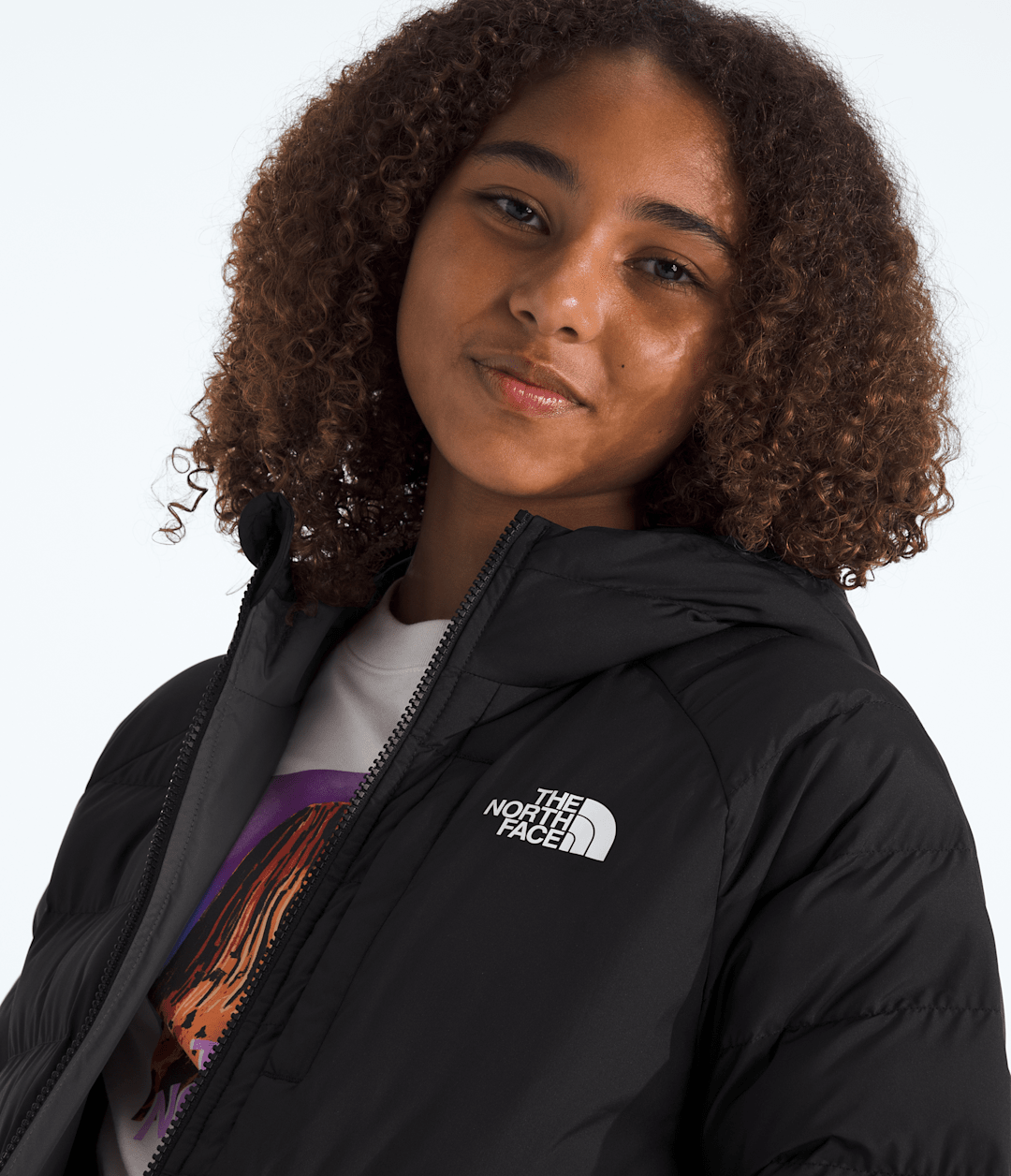 Girls’ Reversible Perrito Hooded Jacket - The North Face