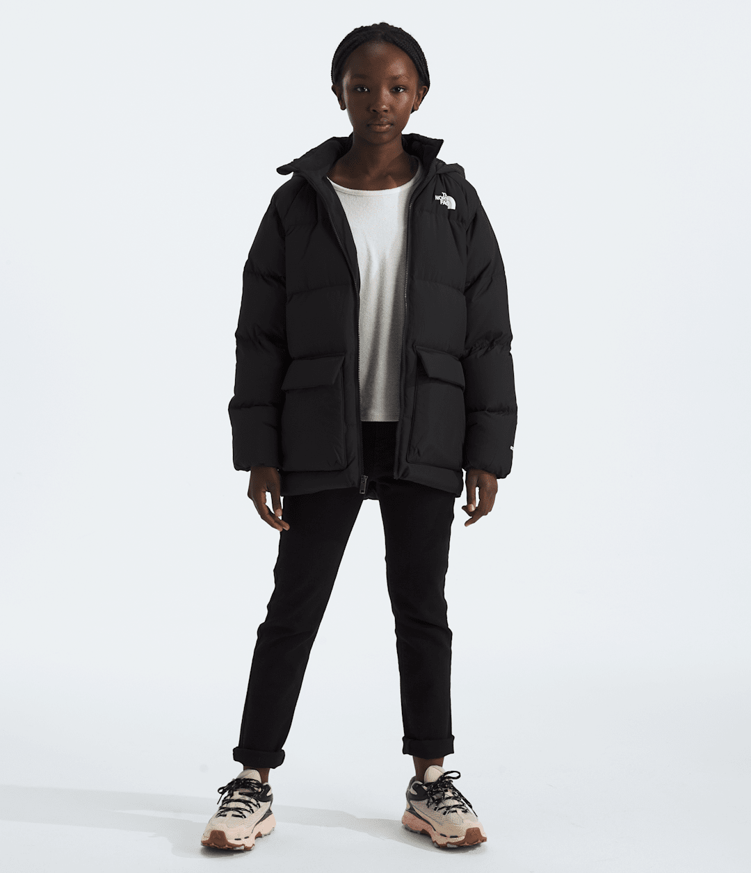 Boys’ & Girls’ North Down Fleece-Lined Short Parka - The North Face