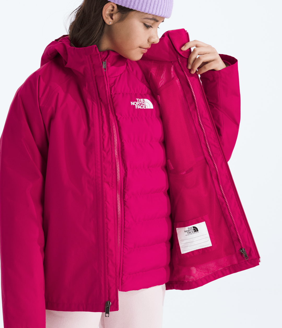 Boys’ & Girls’ Perrito 4-N-1 Hooded Jacket - The North Face
