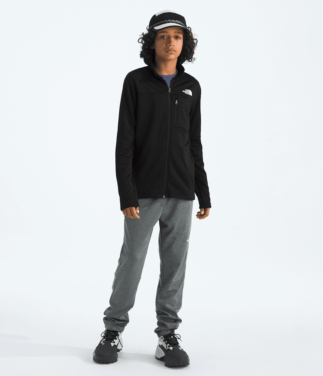 Boys’ & Girls’ Hike Mid Layer Full-Zip - The North Face