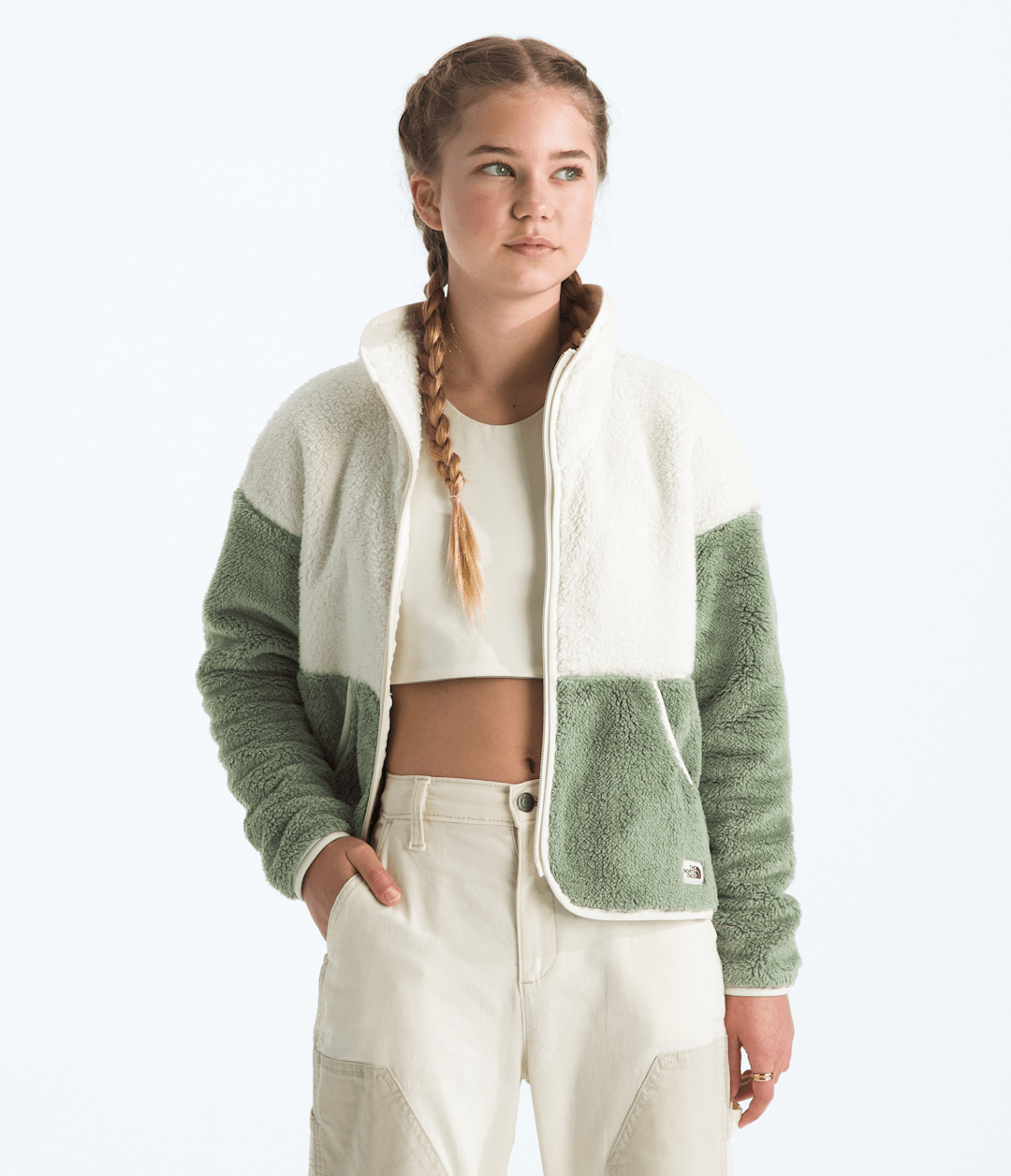 Girls’ Cabin Fleece Full-Zip Jacket - The North Face