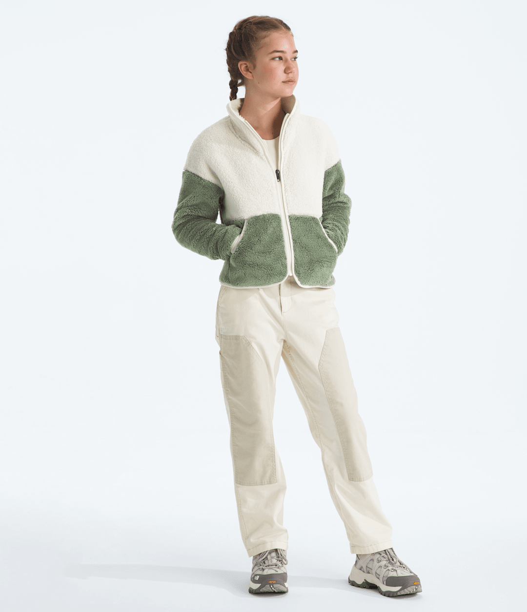 Girls’ Cabin Fleece Full-Zip Jacket - The North Face