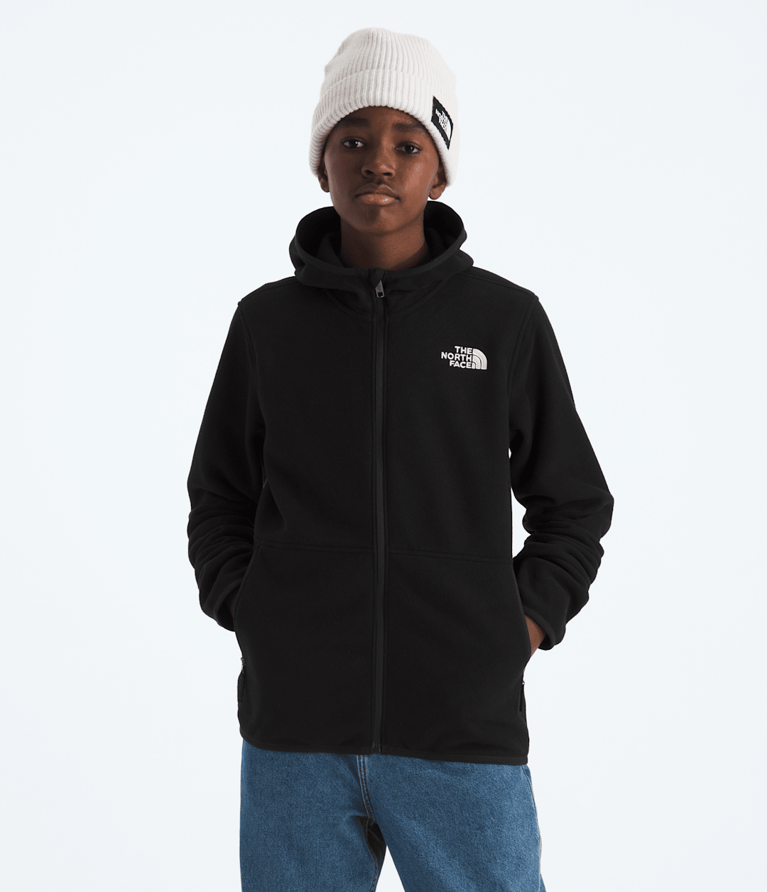 Boys’ & Girls’ Glacier Full-Zip Hoodie - The North Face