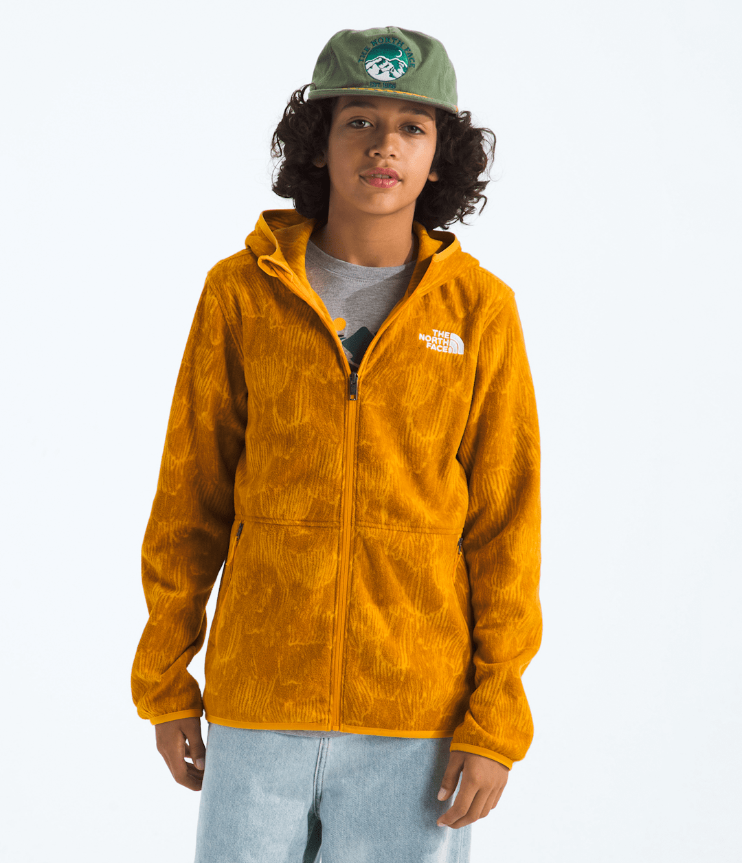 Boys’ & Girls’ Glacier Full-Zip Hoodie—Print - The North Face