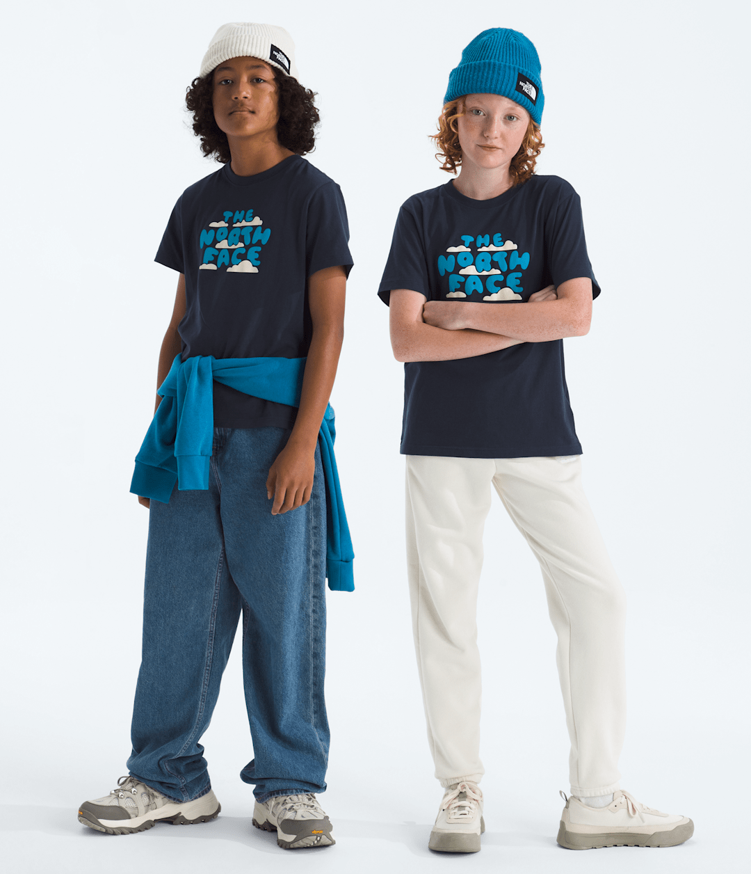 Boys’ & Girls’ Evolution Bubble Cloud Short-Sleeve Tee—Graphic - The North Face
