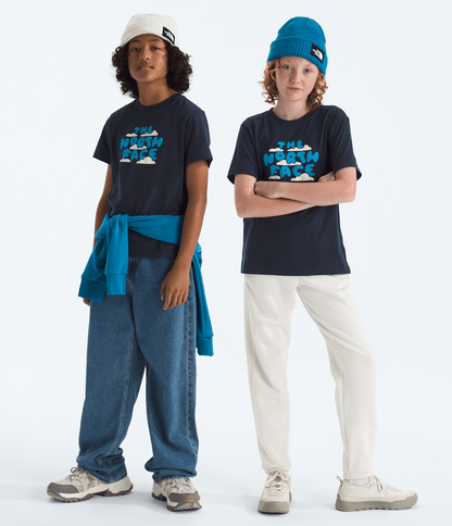 Boys’ & Girls’ Evolution Bubble Cloud Short-Sleeve Tee—Graphic - The North Face