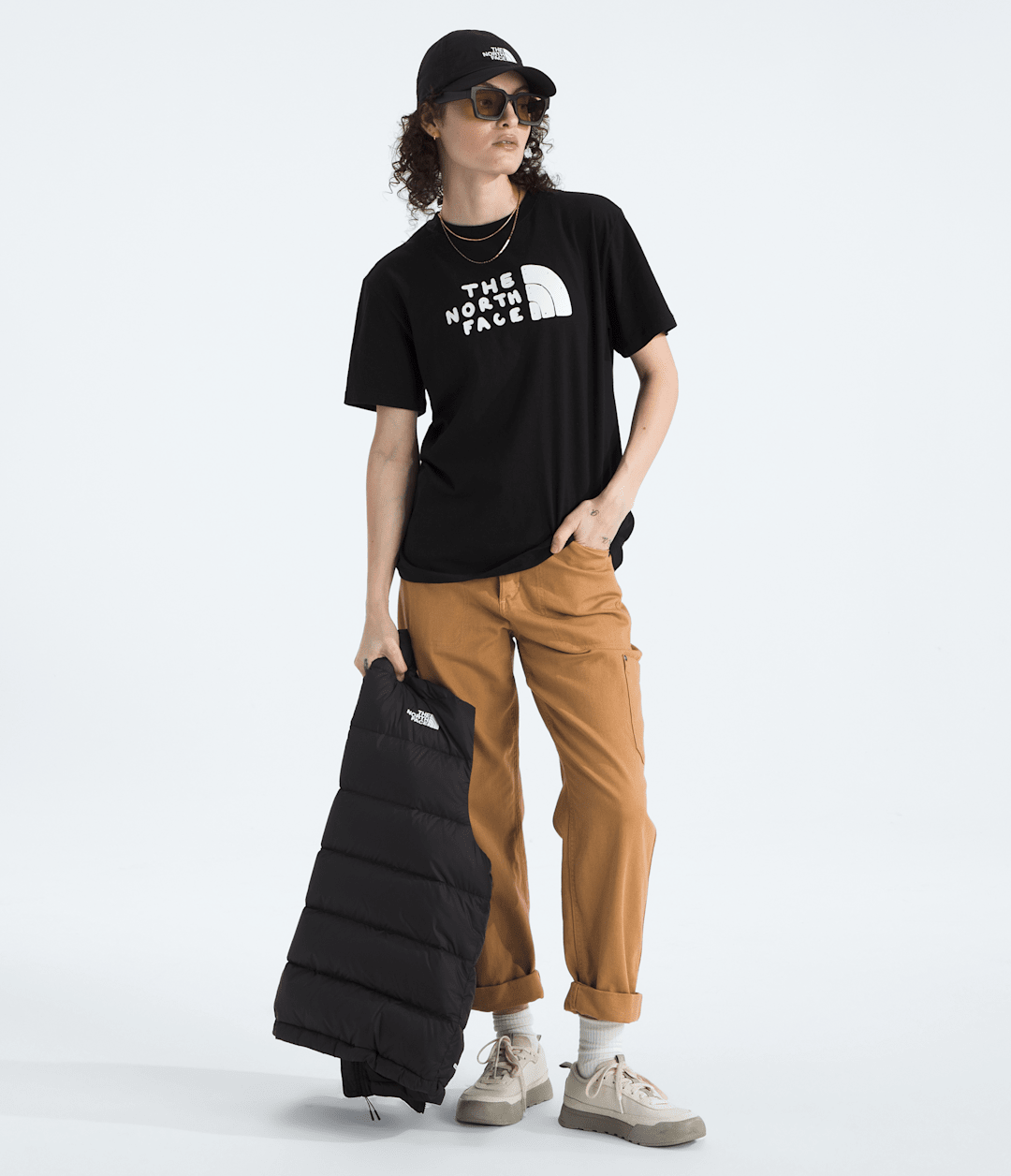 Women’s Evolution Sketch Logo Half Dome Short-Sleeve Tee—Graphic - The North Face