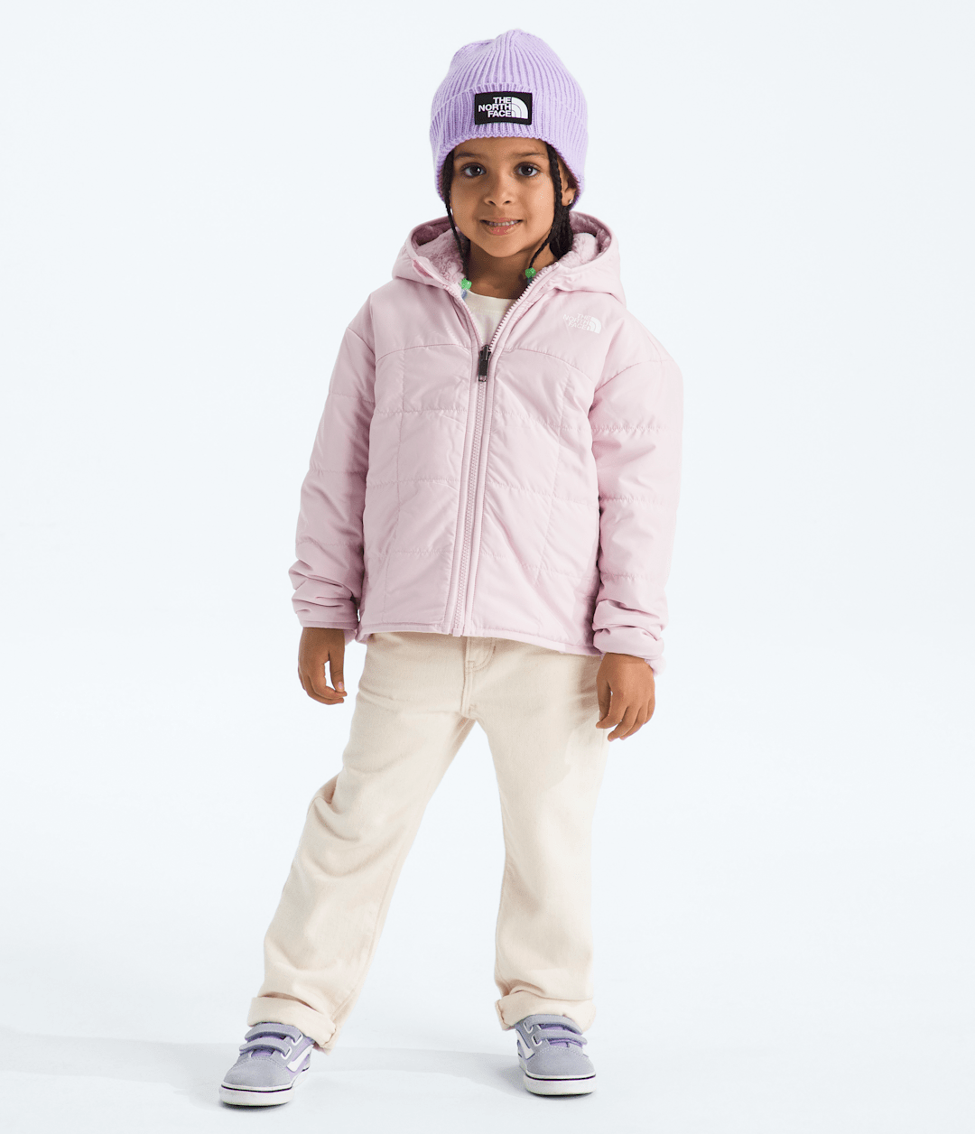Girls’ Reversible Shasta Full-Zip Hooded Jacket - The North Face
