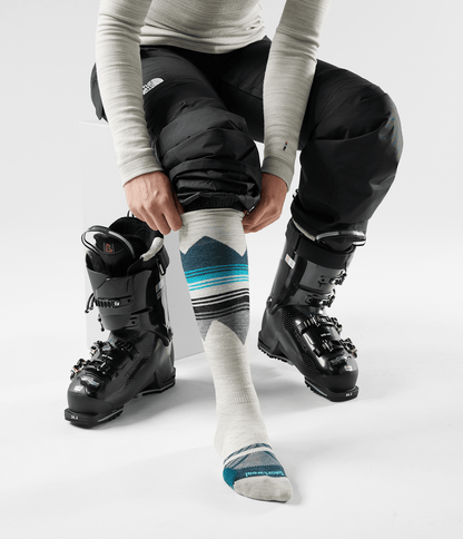 TNF X Smartwool Women's Ski Targeted Cushion Pattern OTC Socks - The North Face