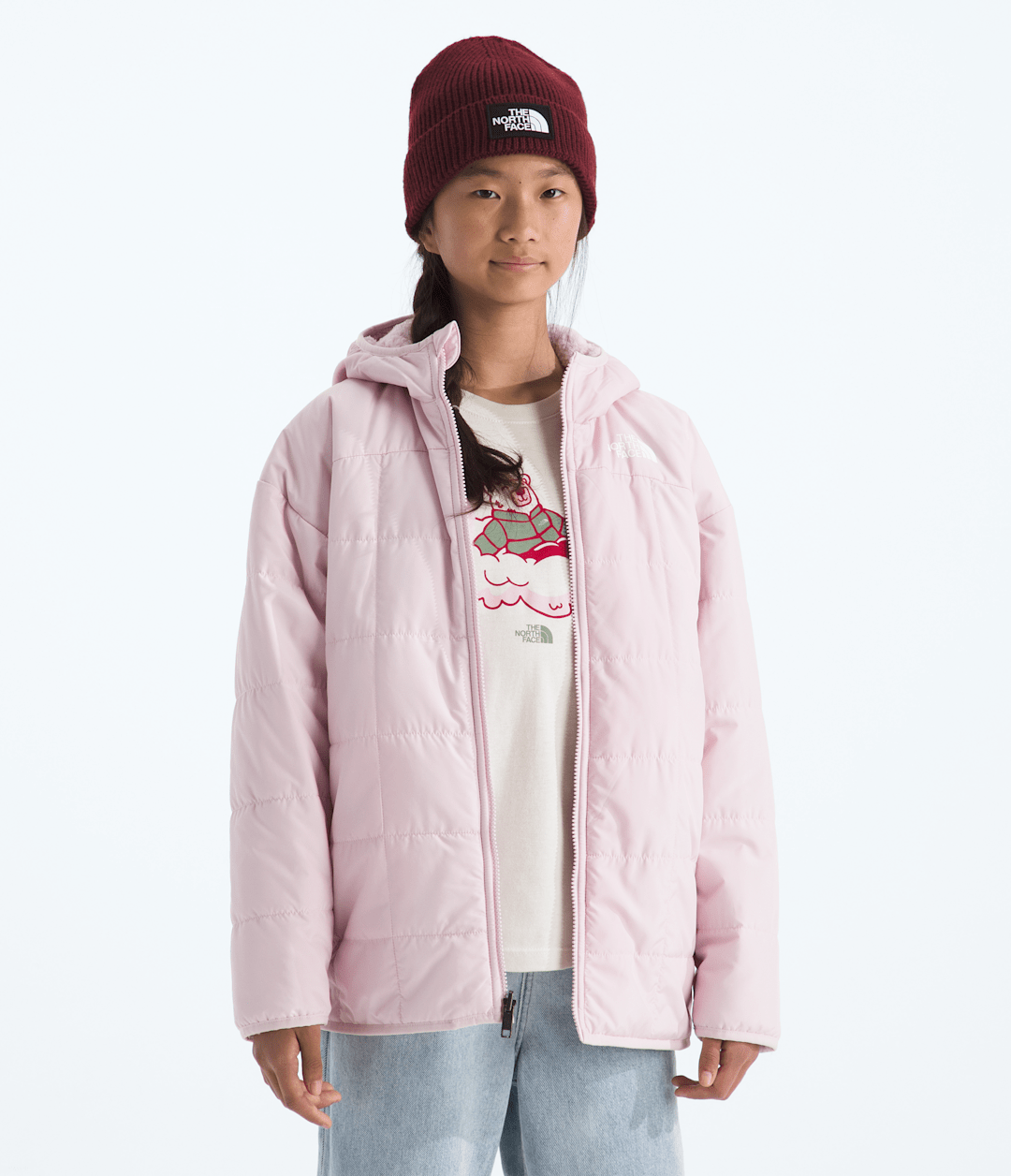 Girls’ Reversible Shasta Short Parka - The North Face