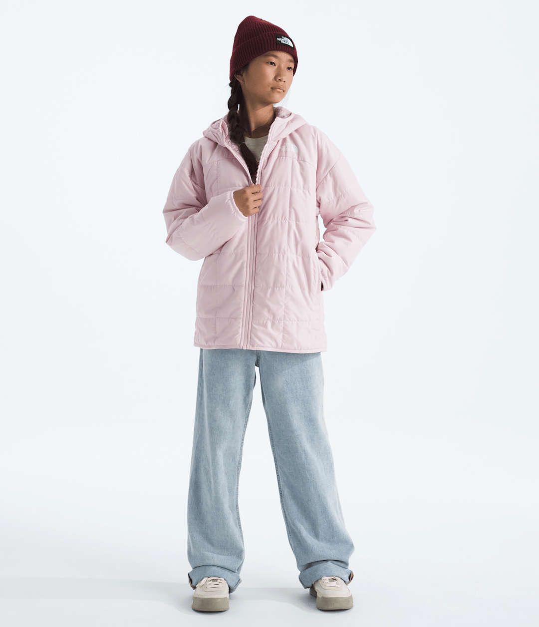 Girls’ Reversible Shasta Short Parka - The North Face