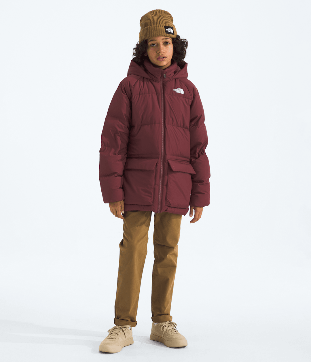 Boys’ & Girls’ North Down Fleece-Lined Short Parka - The North Face