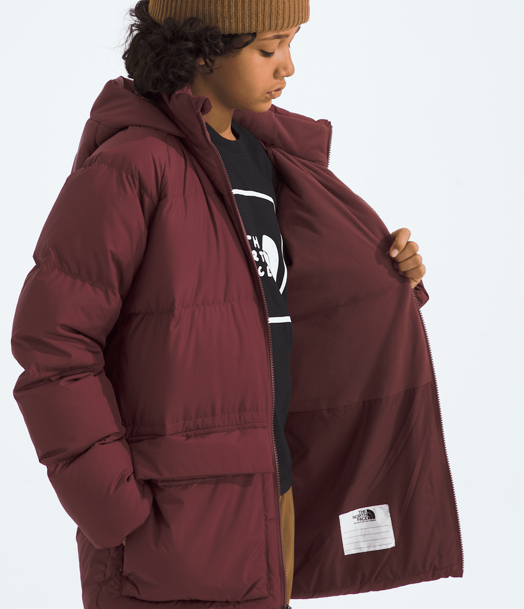 Boys’ & Girls’ North Down Fleece-Lined Short Parka - The North Face