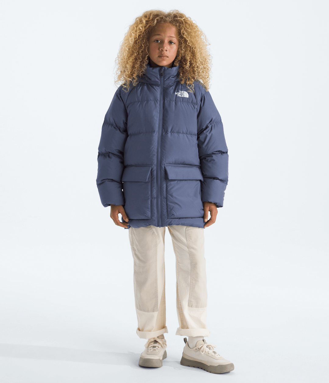 Boys’ & Girls’ North Down Fleece-Lined Short Parka - The North Face
